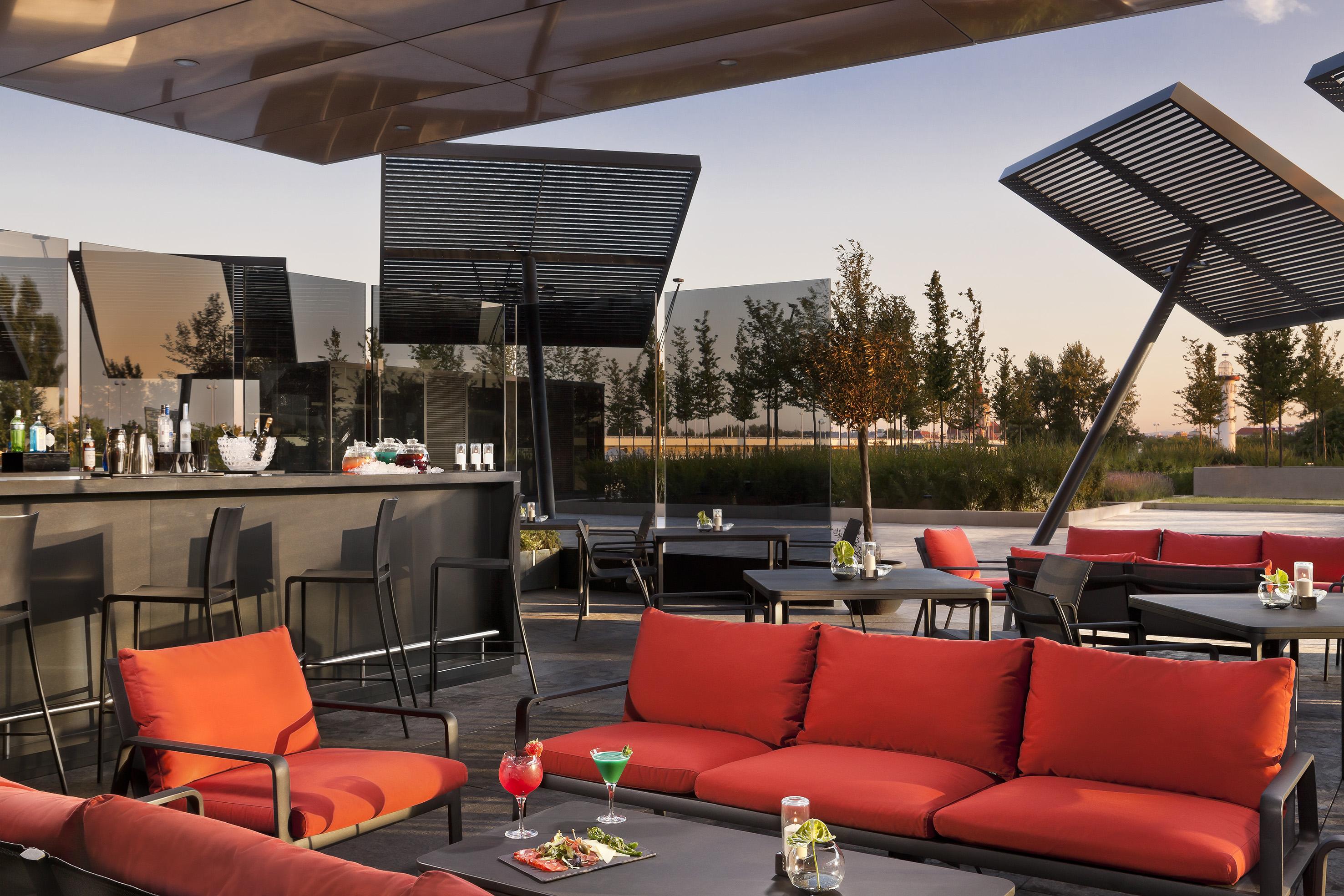 Melia Vienna Hotel Exterior foto Skyline