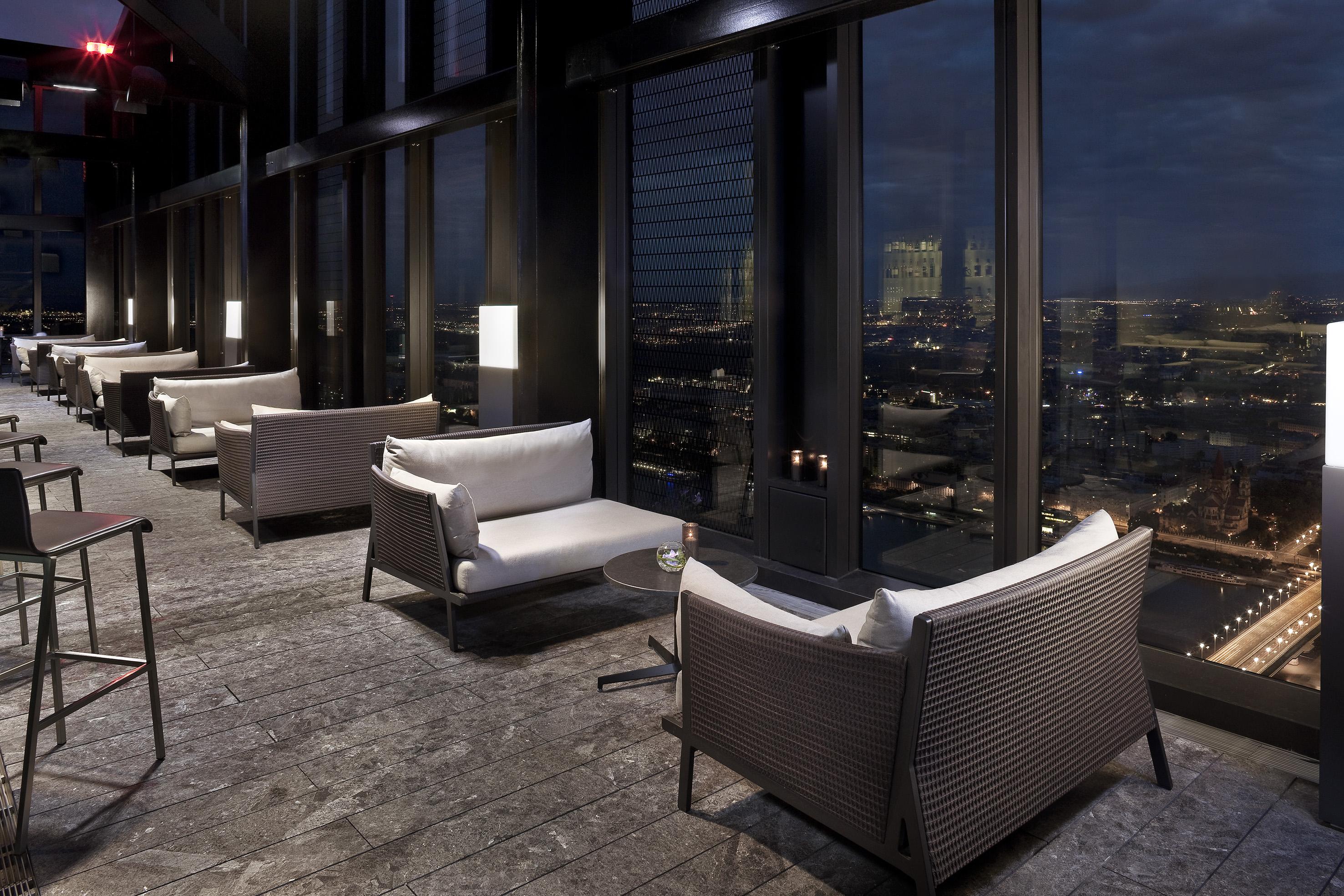 Melia Vienna Hotel Exterior foto Skyline