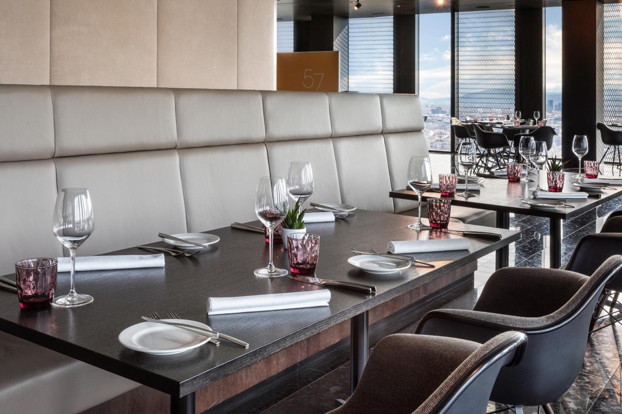Melia Vienna Hotel Exterior foto Restaurant 57