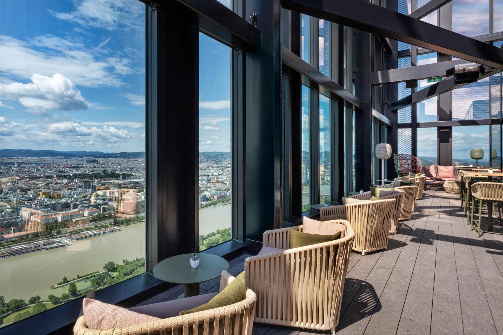 Melia Vienna Hotel Exterior foto Skyline