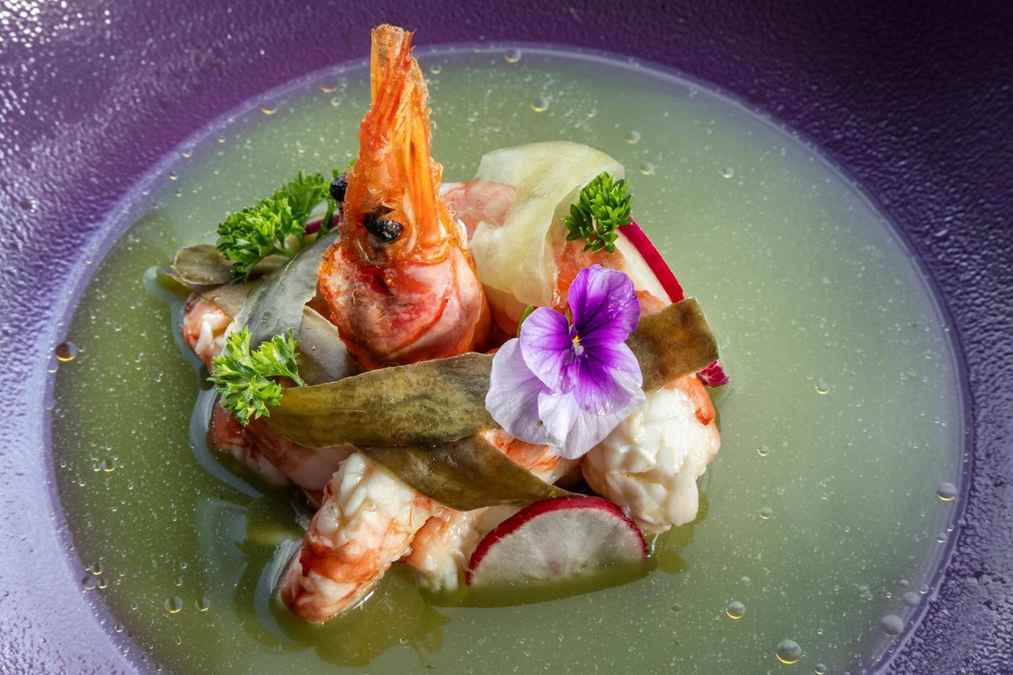 Melia Vienna Hotel Exterior foto A seafood dish