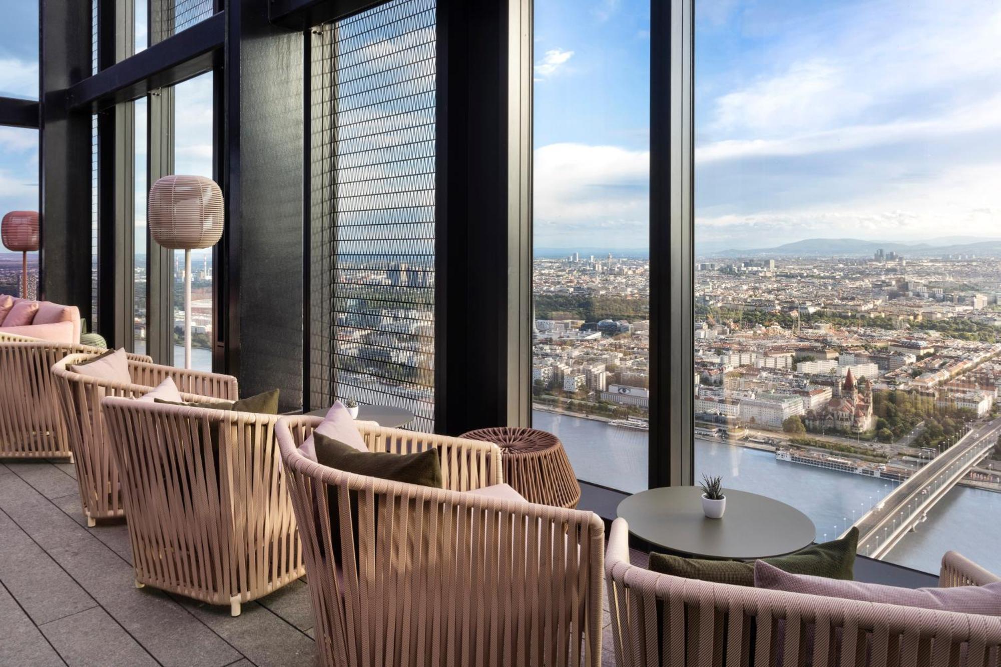 Melia Vienna Hotel Exterior foto Skyline